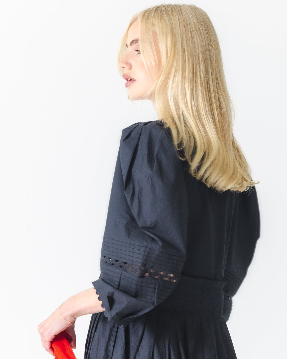 The Black Cotton Dress
