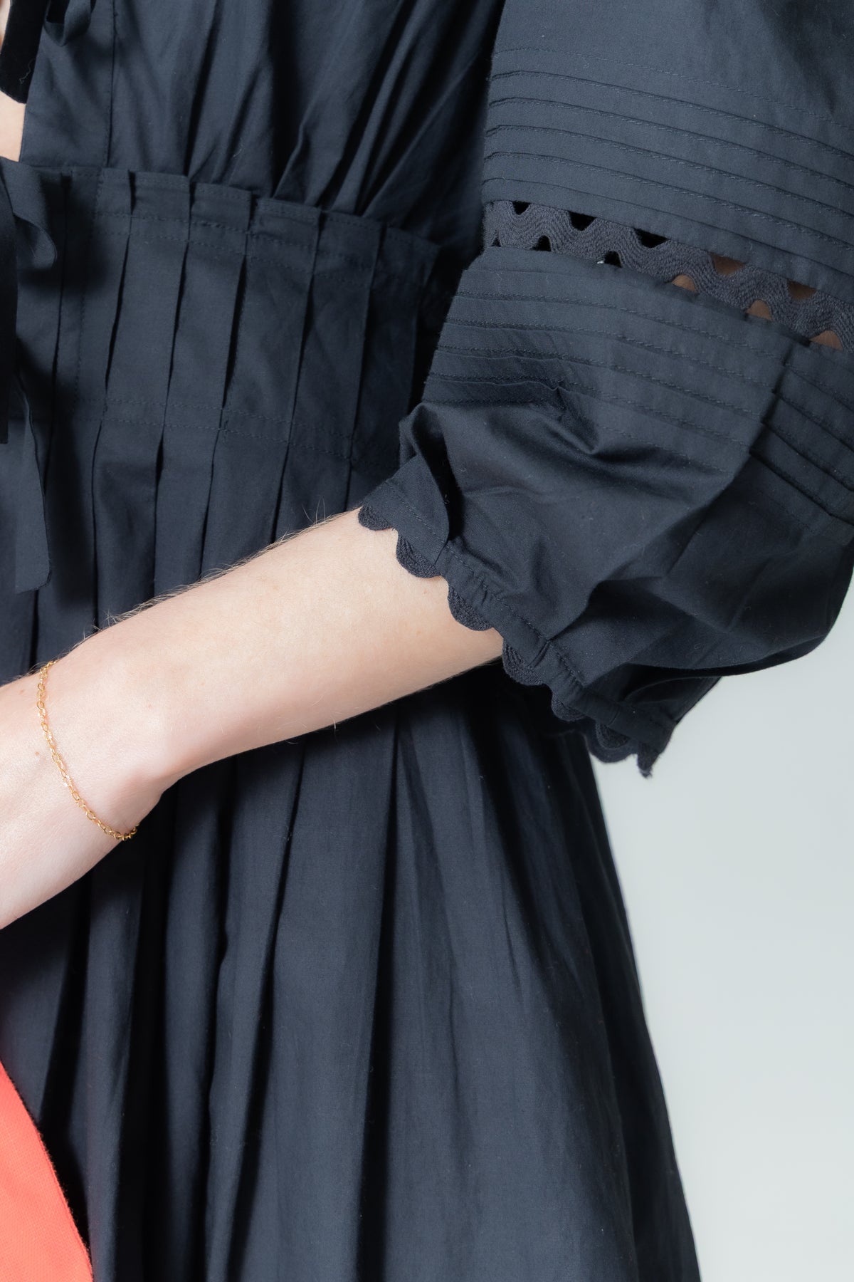 The Black Cotton Dress