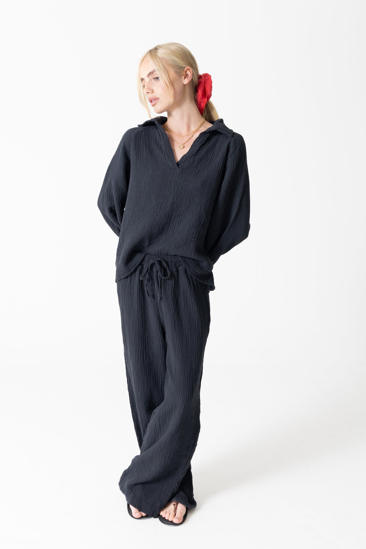 The Linen Scrunchie