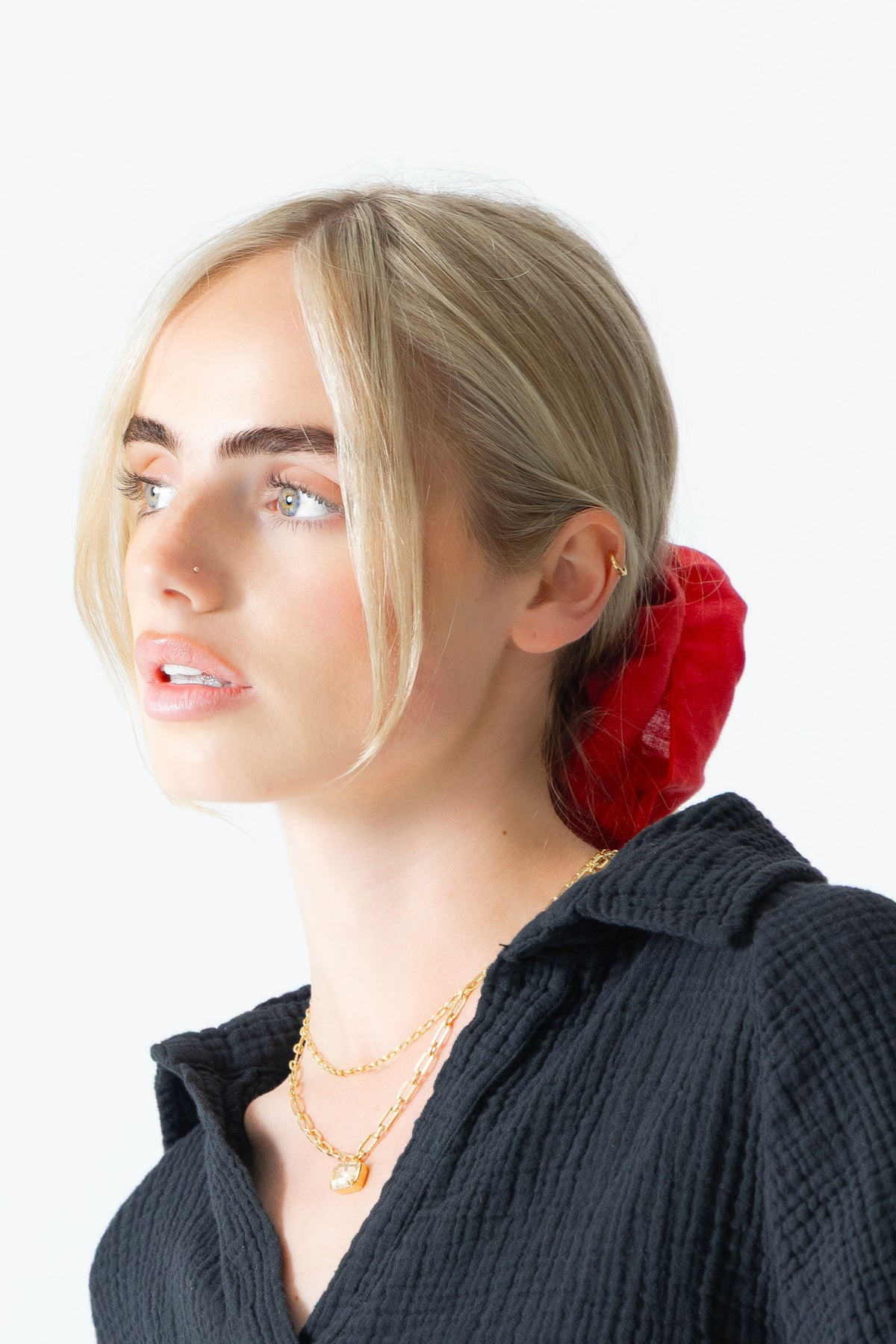 The Linen Scrunchie