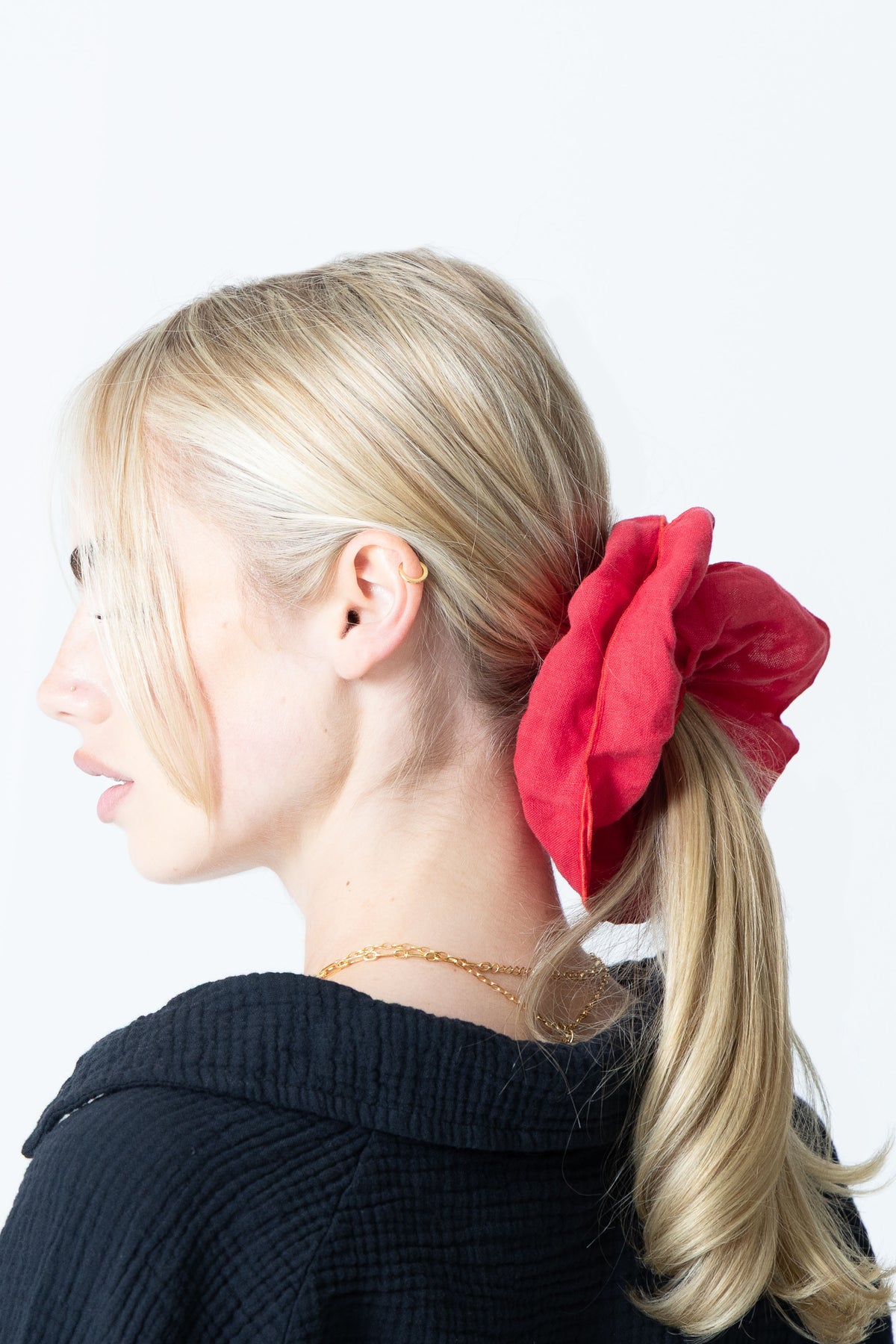 The Linen Scrunchie